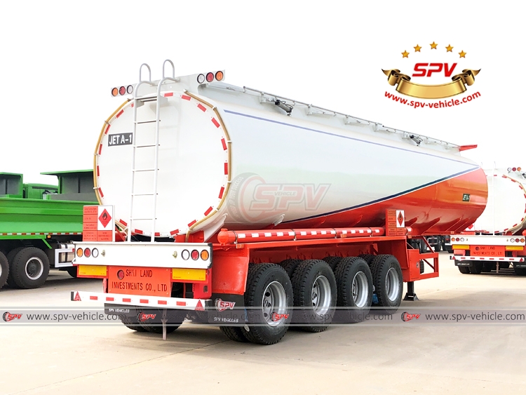 45,000 Litres Aluminium Fuel Tanker Semi-trailer - RB